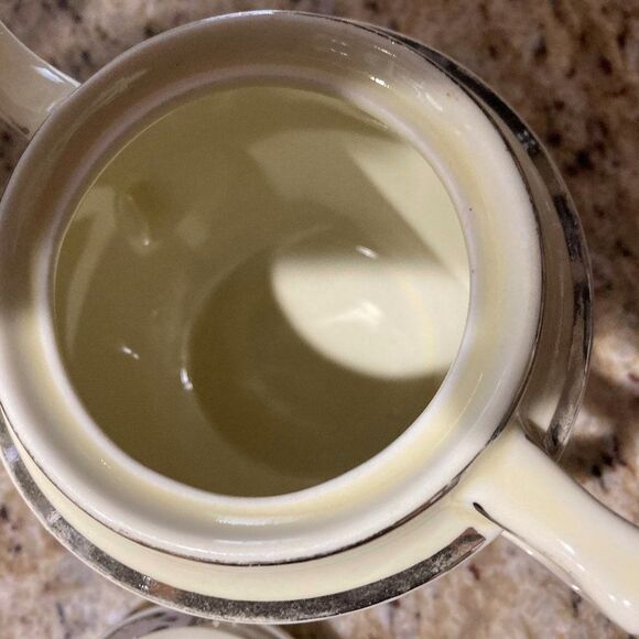 Hall's Vintage Silhouette Teapot with Creamer and Sugar including lids - Picture 7 of 14